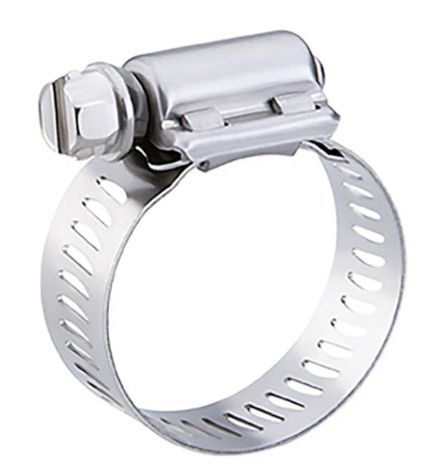 HOSE CLAMP #28   1/2" BAND 1-5/16" - 2-1/4"