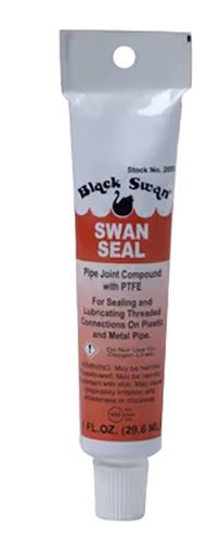 Swan Seal PTFE Pipe Joint Compound, 1 fl. oz. Hang Tube