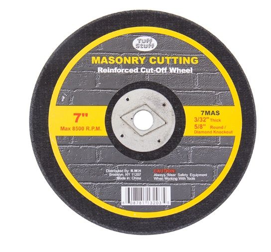 7" X 3/32" X 5/8" Diamond Arbor Masonry Cutting Blade