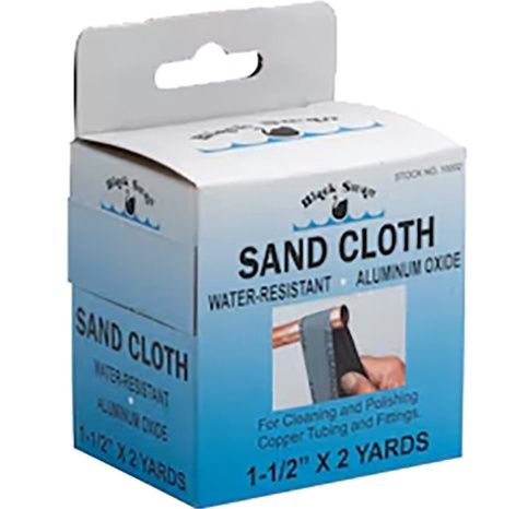 Abrasive Sand Cloth, 1 1/2 x 2 Yards