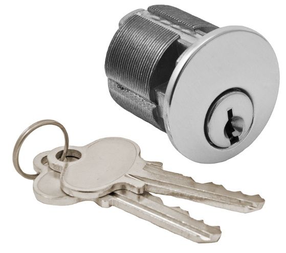 1-1/4" Mortise Cylinder - SC1 26D KD Standard Cam