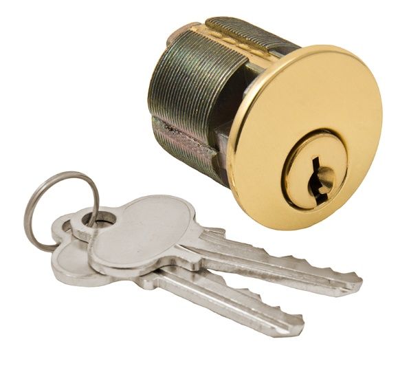 1" MORTISE CYLINDER US3 KA2 STANDARD CAM SE1