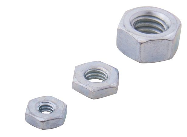 HEX NUT USS 5/16-18 ZP - 100 PK