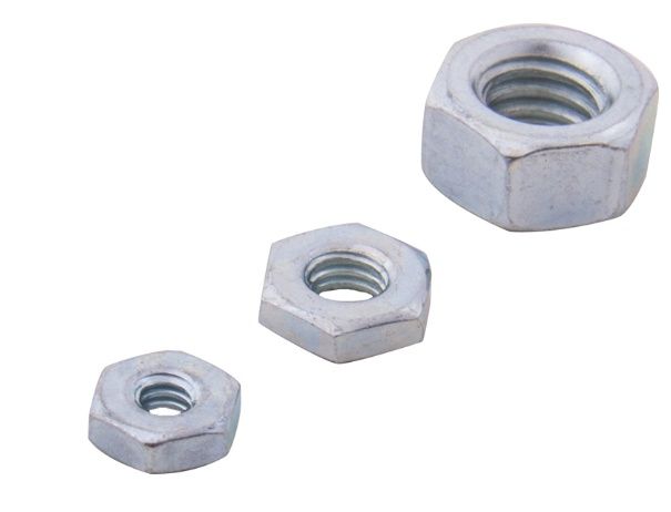 HEX NUT USS 10-24 (3/16) ZP - 100 PK