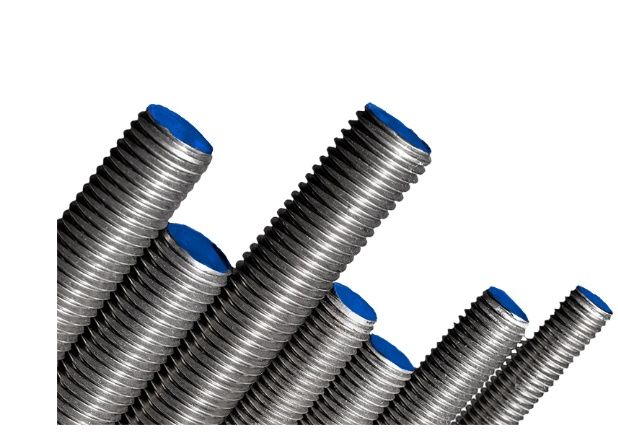1/2-13 X 72" Threaded Rod - Blue