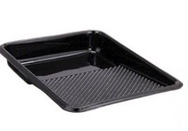 ECONOMY BLACK PAINT TRAY LINER FITS UNIVERSAL 1 QT METAL TRAY MIDSTATE 200998