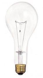 SATCO  CLEAR MEDIUM BULB 130V 300W
