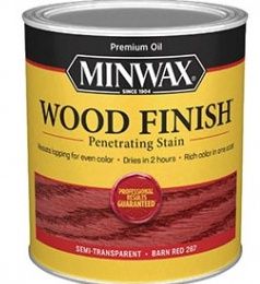 MINWAX BARN RED WOOD FINISH PENETRATING STAIN