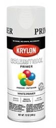 KRYLON COLORMAXX  WHITE PRIMER 12 OZ INDOOR - OUTDOOR