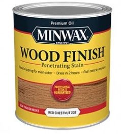 MINWAX RED CHESTNUT WOOD FINISH PENETRATING STAIN