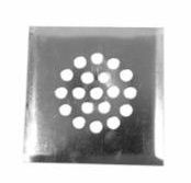 Floor Drain 12" x 12" GALVANIZED STEEL SQUARE CESSPOOL PLATE - A2932