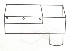 GALVANIZED Outlet Box 4x4x4