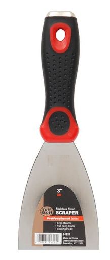 FLEX STAINLESS STEEL PUTTY KNIFE ERGO HANDLE 3"