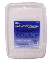 PAINT-FORCE 9" PLASTIC PAINT TRAY LINER 10 PACK
