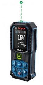 BOSCH BLAZE GREEN LASER DISTANCE MEASURING TOOL  GLM165-25G 165' BLAZE GREEN LASER DISTANCE MEASURING TOOL