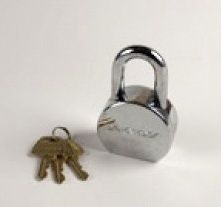 G-FORCE HEAVY DUTY STEEL PADLOCK SHORT SHACKLE KEYED ALIKE