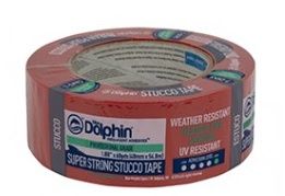 BLUE DOLPHIN PROFESSIONAL GRADE STUCCO TAPE TP STUCCO-0200 1.88" X 60YDS