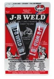 J-B WELD COLD-WELD STEEL REINFORCED EPOXY WITH 1 OZ HARDENER 1 OZ