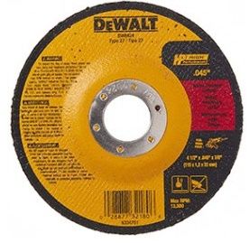 DEWALT CUTTING WHEEL DW8424 4-1/2" X .045" X 7/8"