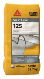 SIKALEVEL 125 DURABLE CEMENTITIOUS SELF-LEVELING UNDERLAYMENT 50LB