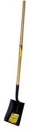 G-FORCE SQUARE POINT SHOVEL 58" WOOD HANDLE