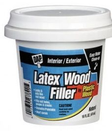 DAP PLASTIC WOOD FILLER INTERIOR / EXTERIOR 8 OZ NATURAL