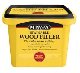 MINWAX STAINABLE INDOOR/OUTDOOR WOOD FILLER