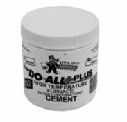 FURNACE / REFRACTORY / RETORT CEMENT 3000 DEG 1/2 GALLON