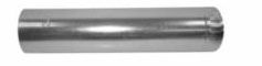 ALUMINUM FLUE PIPE / duct - Galvanized 4"