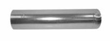 ALUMINUM FLUE PIPE / duct - Galvanized 6"