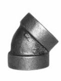 STEAM ELBOW 45 DEG.  1 1/2"
