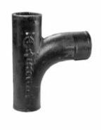 NO HUB TEE-Y CAST IRON 4"