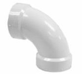 PVC ELBOW 90 DEG. HUB X HUB- 3"