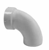 PVC STREET ELBOW 90 DEG. 4" SPIGOT X HUB