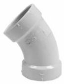 PVC ELBOW 45 DEG. HUB X HUB 2"