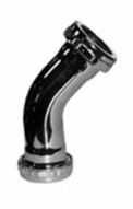 CHROME ELBOW 45 DEG. 1-1/2" (SLIP x SLIP)