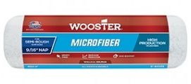 WOOSTER MICROFIBER FABRIC ROLLER COVER 9" X 9/16"