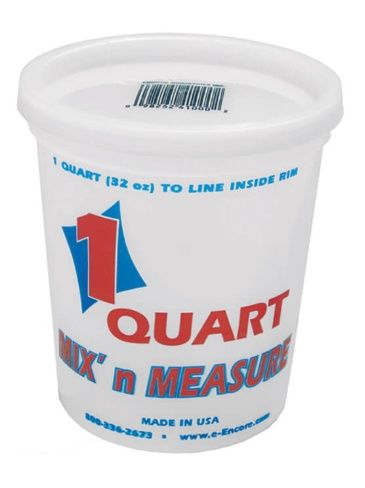 1QT MIX N MEASURE CONTAINER with LID