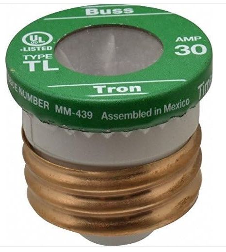 PLUG FUSE TIME DELAY EDISON BASE (3CD) 30 AMP