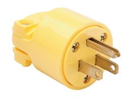 Straight Blade 3-WIRE PLUG 15A/125V