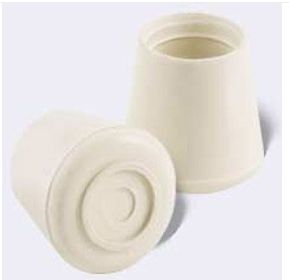 RUBBER NON SKID LEG TIPS 3/4"