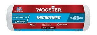 MICROFIBER BLUE-STRIPED ROLLER COVER 9" X 3/8"