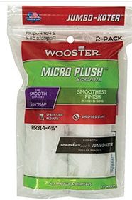 MICROFIBER ROLLER COVER 2-PACK  4-1/2" X 5/16"