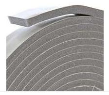 CLOSED CELL PVC FOAM WEATHERSEAL 3/8" X 3/16" X 17'