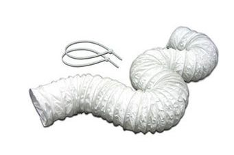 FLEXIBLE VINYL DUCT  4" X 8'