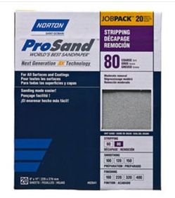 PREMIUM SANDING PAPER COARSE 80 GRIT