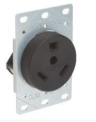 POWER OUTLET FLUSH MOUNT  30 AMP