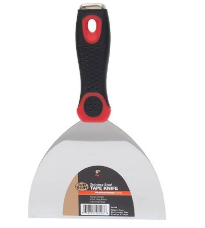 6" FLEX STAINLESS STEEL TAPE KNIFE ERGO HANDLE