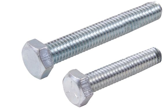 Tap Bolt Hex Head USS ZP - 1/4" - 20 X 2-1/2"