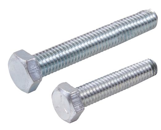 Tap Bolt Hex Head USS ZP - 1/4" - 20 X 2"
